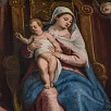 Foto: Particolare del Dipinto della Madonna con Bambino - Chiesa di San Virgilio - sec. XII (Moena) - 14