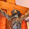 Foto: Particolare dell' Statua del Crocifisso - Chiesa di Santa Maria del Colle (Pescocostanzo) - 32