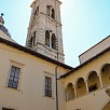 Foto: Particolare della Torre Campanaria e Cortile - Palazzo della Santissima Annunziata (Sulmona) - 3