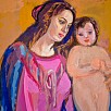 Foto: Particolare Madonna col Bambino - Palazzo Maoli - Sede del Comune (Cittaducale) - 29