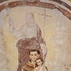 Foto: Statua Si Sant Antonio da Padova con Affresco del Cristo - Chiesa di San Nicola di Bari - sec. XIII (Ascrea) - 9
