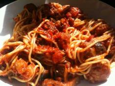 Ricetta - Spaghetti con salsiccia