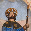 Foto: Particolare della Statua di San Rocco - Chiesa di San Rocco - sec. XVI (Pietracamela) - 4