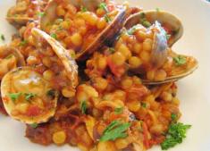 Ricetta - Fregola con le arselle